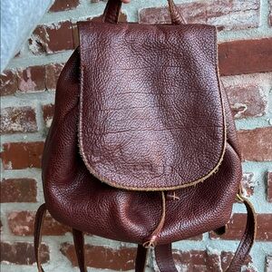 Portland Leather Goods OG Nutmeg Bucket 🪣 Backpack